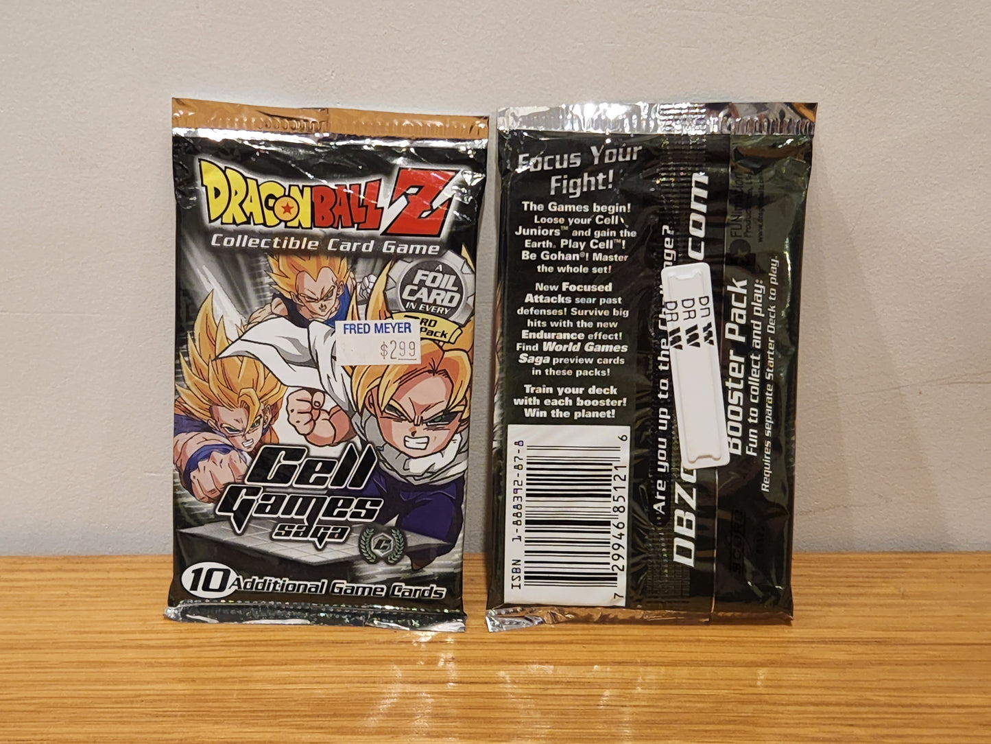 DBZ Cell Games Saga 10-Card Booster Pack - Z Warrior Art (Unlimited)