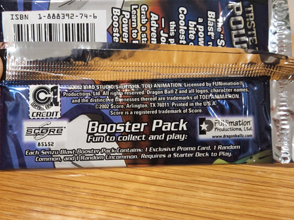 DBZ Cell Games Saga Senzu Blast Booster Pack