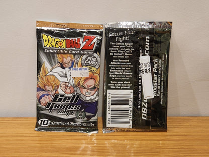 DBZ Cell Games Saga 10-Card Booster Pack - Z Warrior Art (Unlimited)