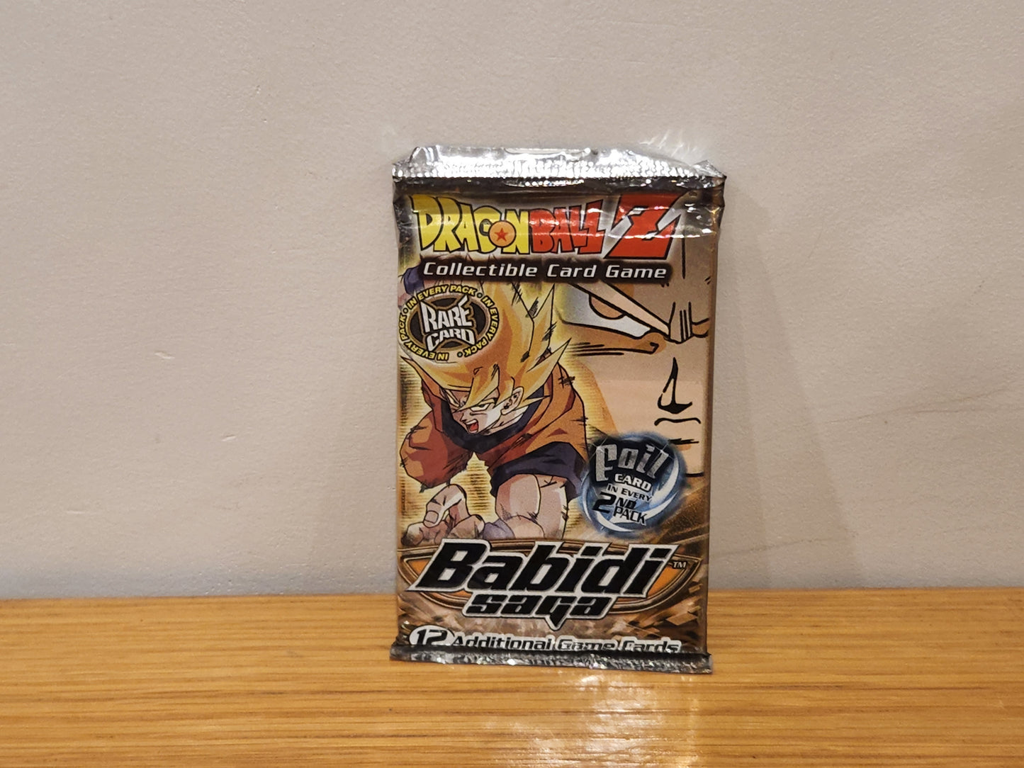DBZ Babidi Saga 12-Card Booster Pack - Goku Art (Unlimited)