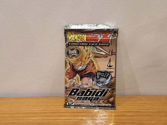DBZ Babidi Saga 12-Card Booster Pack - Goku Art (Unlimited)