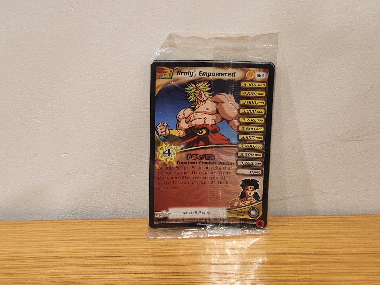 DBZ Broly Movie Promo Pack - Level 3